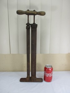 antique bicycle pump