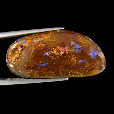 24.57Ct AMAZING RARE ! MATRIX DESIGN PICTURE KOROIT BOULDER OPAL