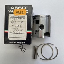 Pistone Asso D.R. D. 42.4 RIF. 93 spinotto 10 Piaggio Ciao Bravo Si