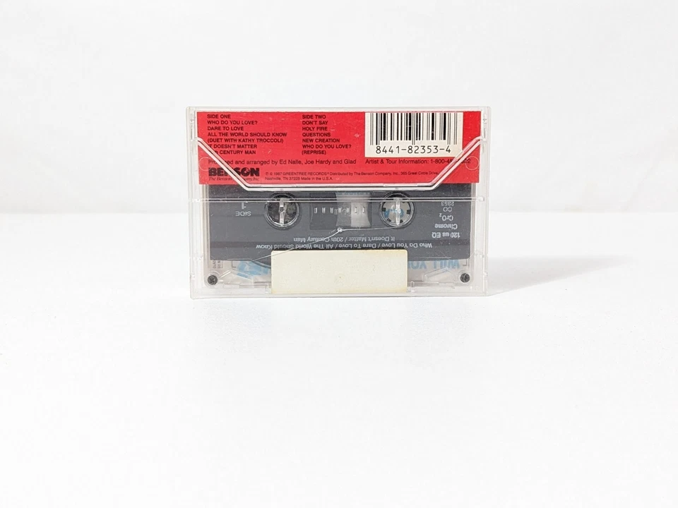 GLAD WHO DO YOU LOVE 1987 Cassette Foto 3 de 4