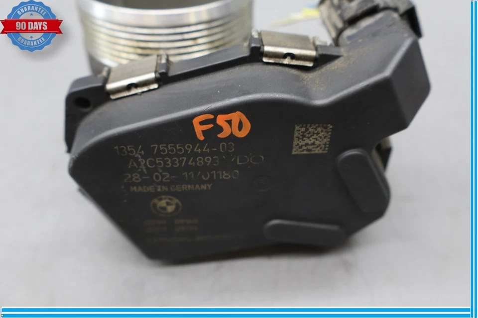09-15 BMW 740i 750Li xDrive Air Inlet Engine Throttle Body 13547555944 Oem - Image 4 of 4