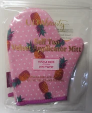 Ulta Beauty Self Tan Tanner Lux Velvet Double Sided Application Mitt Streak Free