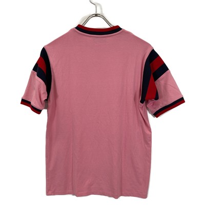 MIUMIU 23Stainless Steel Pink Logo Short Sleeve T-Shirt tops Not 