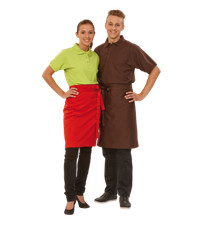 M & S Vorbinder Vorstecker Bistrosch&uuml;rze Sch&uuml;rze 60 x 80 cm  viele Farben
