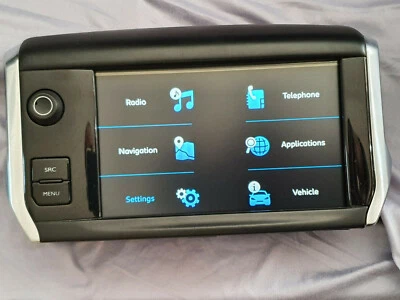 AFFICHEUR ÉCRAN GPS TACTILE COULEUR ORIGINE Peugeot 208 -2008 phase II pour NAC - Photo 1/4