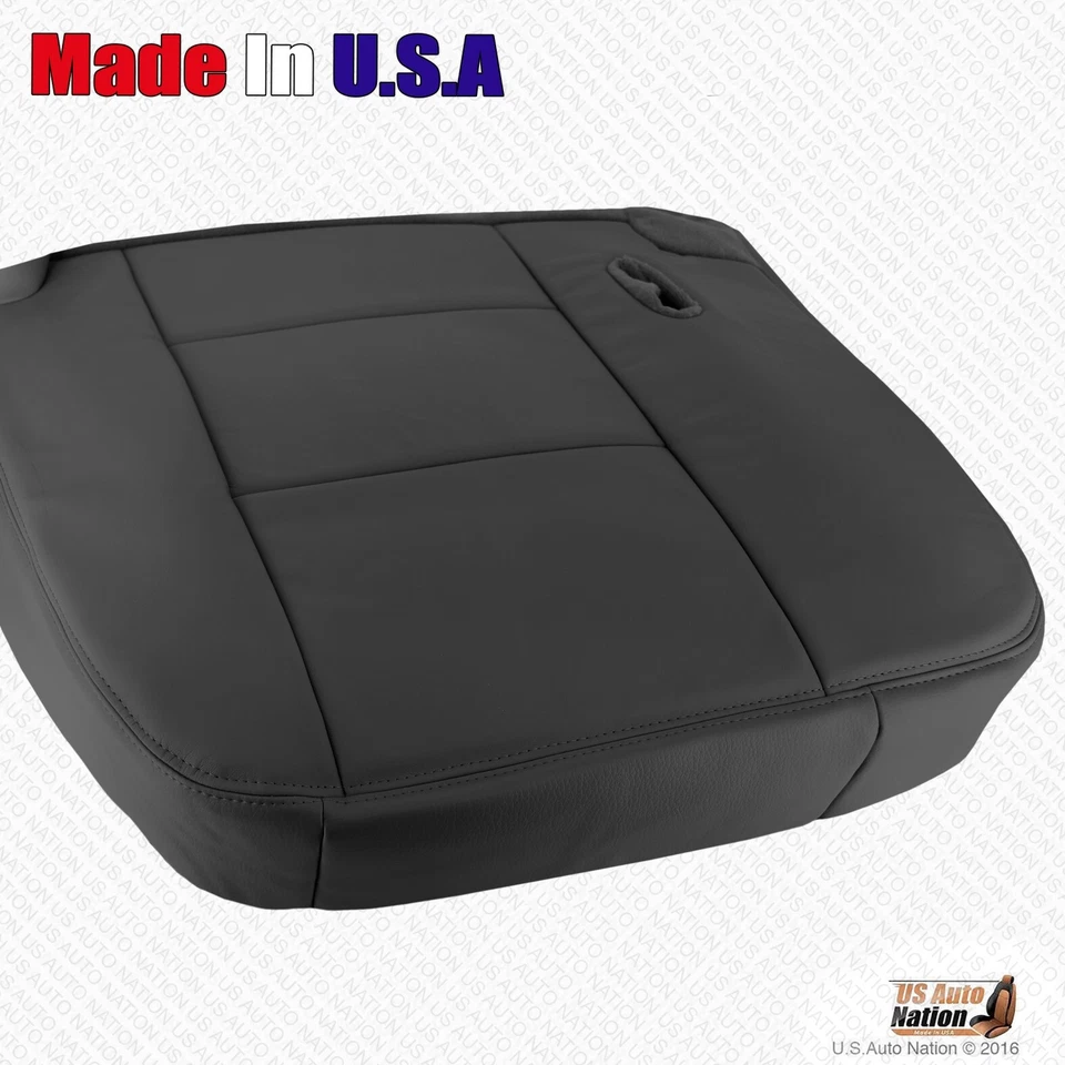 Ford Crown Victoria 2003 2004 2005 cubierta inferior de cuero negra para conductor y pasajero Foto 3 de 4