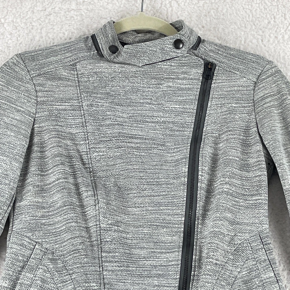 Chaqueta Lululemon Bust A Move Mujer Talla 6 Denim Cercanías Cuchara Plateada Gris Pizarra Foto 4 de 4