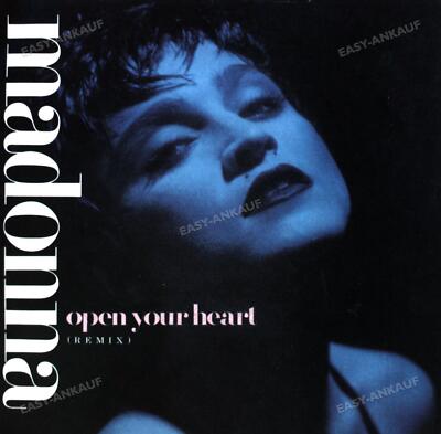 Madonna - Open Your Heart (Remix) 7'' (VG+/VG+) '