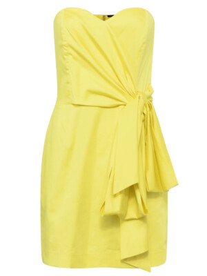 chinese dress ladies Gisele Yellow Ruffle Maxi Dress