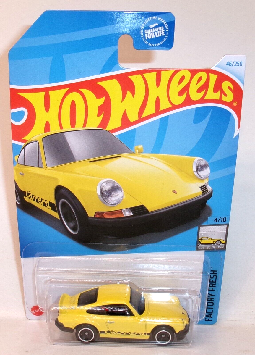 2024 HOT WHEELS 1:64 HW FACTORY FRESH 4/10 YELLOW PORSCHE 911