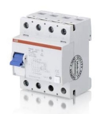 ABB F204 B - 125/0,03A FI-Schutzschalter Fehlerstrom  2CSF204523R1950  125A 30mA