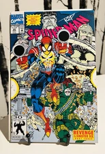 PUNISHER SKETCH REMARK Spiderman #20 Erik Larson RZP Original Art NM w/ COA