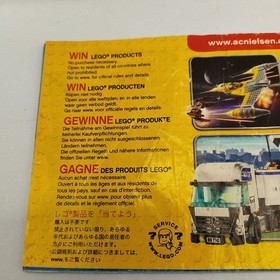 LEGO&reg; City 7741 Police Helicopter Instruction Manual ONLY Booklet 2008