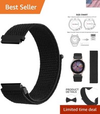 Lightweight Nylon Quick Release Watch Band, Stylish Adjustable Strap 20mm