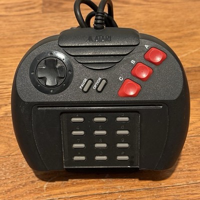 Jaguar 3-Button Controller Atari OEM for Console Video Game System Tested Works!
