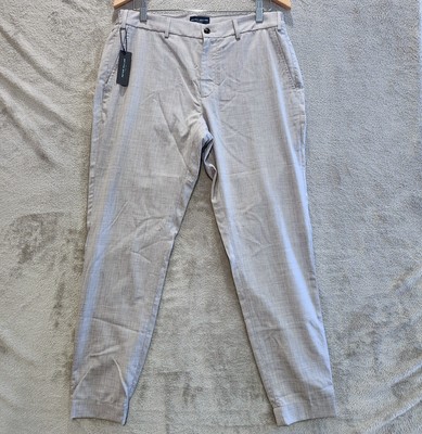 Peter Millar Mens Gray Excursionist Jogger Golf Collection Pants Size Medium NEW