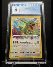 Rayquaza 138/185 Swsh04: Vivid Voltage Amazing Rare Holo Pokemon CGC Mint 9