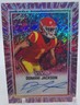 DOMANI JACKSON 2025 LEAF VIVID PURPLE MINI DIAMONDS #6/7 AUTOGRAPH 