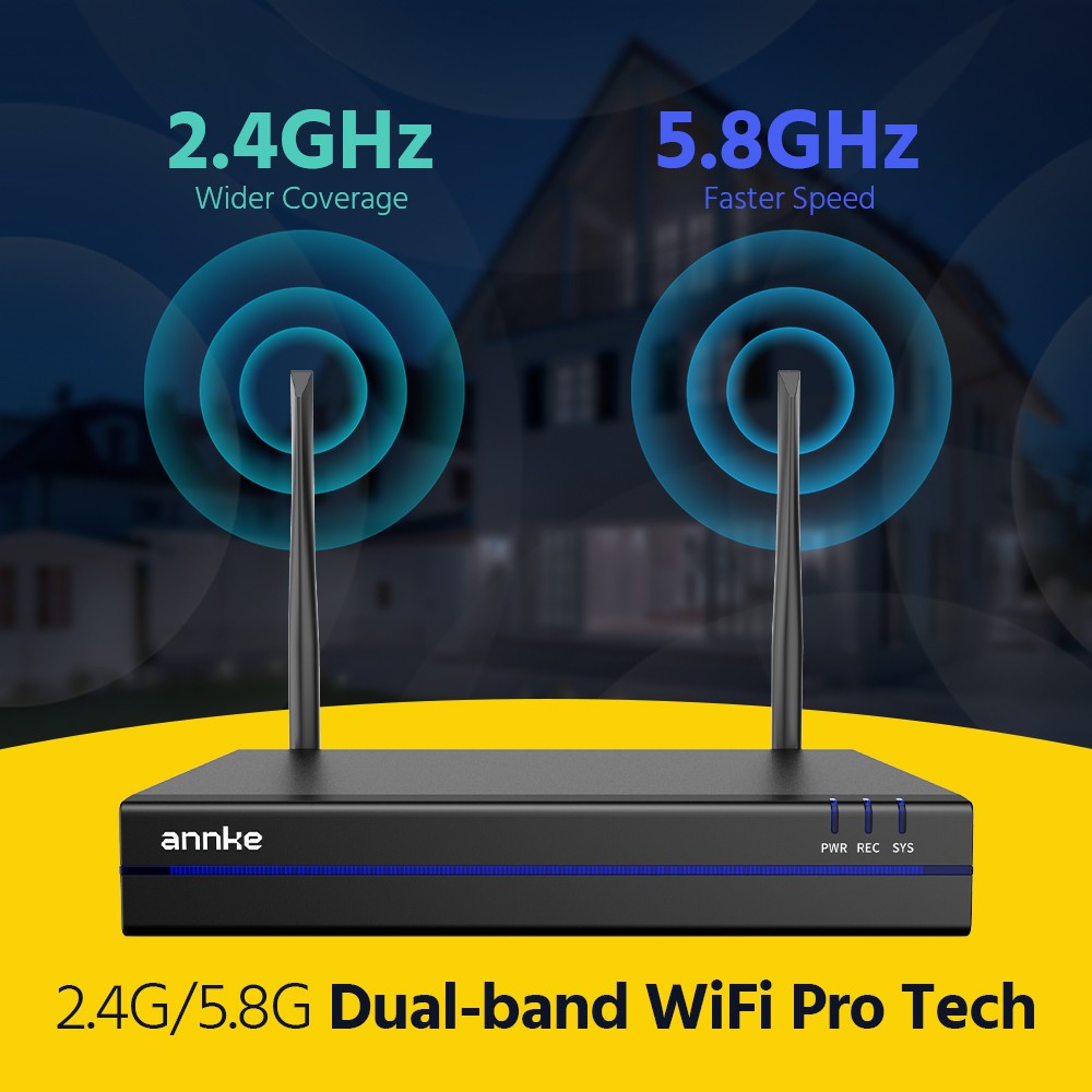 Reolink Poe Set ANNKE 12MP Überwachungskamera Aussen Set, 16CH NVR Mit KI Reolink Kamera Set
