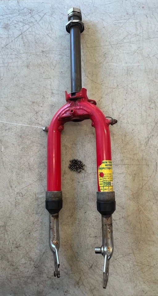 Suzuki Fa50 1986 montaje horquilla delantera Foto 2 de 3