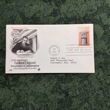 1984 US Scott #2071 Federal Deposit Insurance Corp 20c FDC