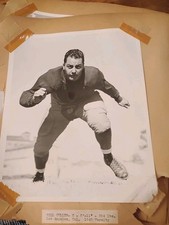1940 USC TROJANS FOOTBALL TYPE 1 PHOTOS Lot Of 2 Pre War College Football 