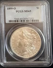 1899-O MORGAN SILVER DOLLAR PCGS MS65