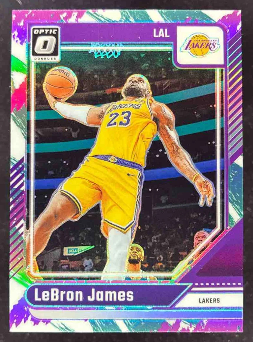2024-25 Panini Donruss Optic Jazz #148 LeBron James
