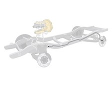 Right Stuff CIN7131S Front to Rear Brake Line