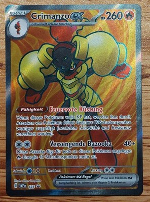 Crimanzo ex SVP 125 - Black Star Promo Karmesin&Purpur Deutsch Excellent