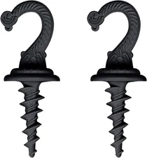 Heavy Duty Ceiling & Wall Mount Hangers, Swag Style Drill-In Hooks for Hanging P