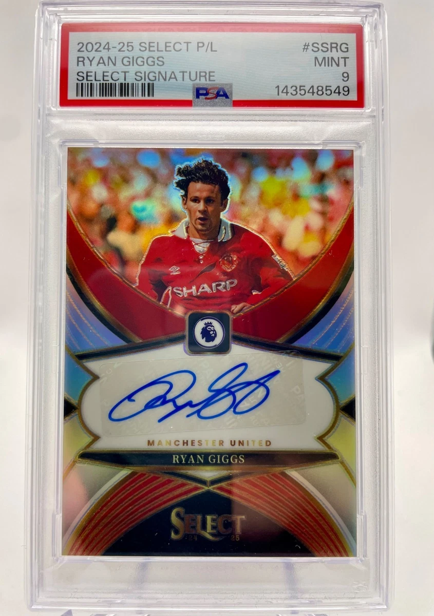 Panini Soccer Manchester United Autographed Sports Trading Cards