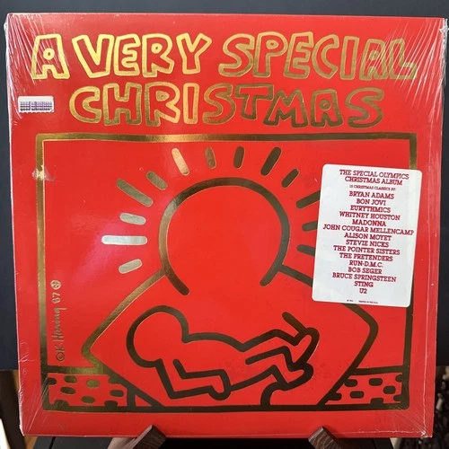 A Very Special Christmas / LP A&M 3911 Hype + Shrink {Madonna, U2, Sting, Bruce}