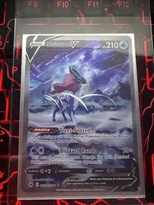 Suicune V GG38/GG70 Crown Zenith: Galarian Gallery Holo
