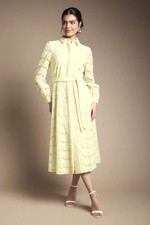 Wallis Yellow Shirt Dress Womens Occasion Dresses