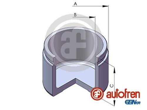 PISTON BRAKE CALIPER D025830 FOR IVECO F4AE0481D/F4AE0481C/F4AE3481B 3.9L 4cyl