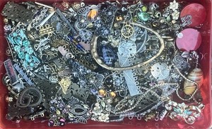 Jewelry Making Lot Broken Replacement Crafts See Photos