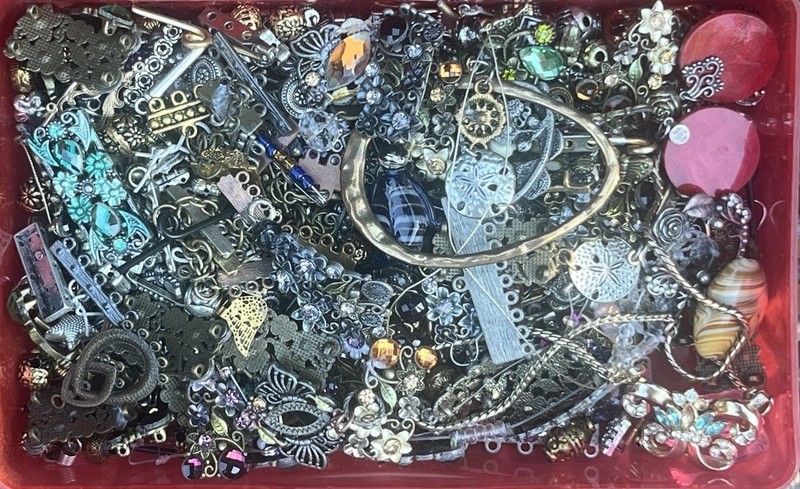 Jewelry Making Lot Broken Replacement Crafts See Photos