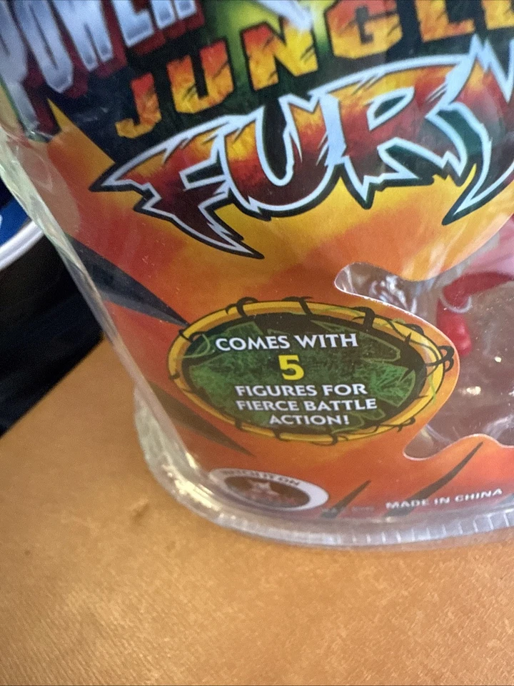 Juego de estatuillas Power Rangers Jungle Fury artículo de Disney Store 94756 NUEVO Foto 4 de 4