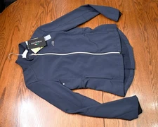 Equiline, New, softshell jacket coat, navy, MEDIUM $345