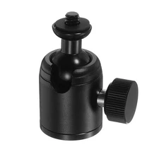 Tripod Ball Head Mount, Rotating Head Tripod Mount Base Adapter - 1/4" Thread