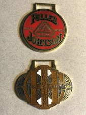 Two Watch Fob Farm/Tractor Companies Dated 1975 & 1976