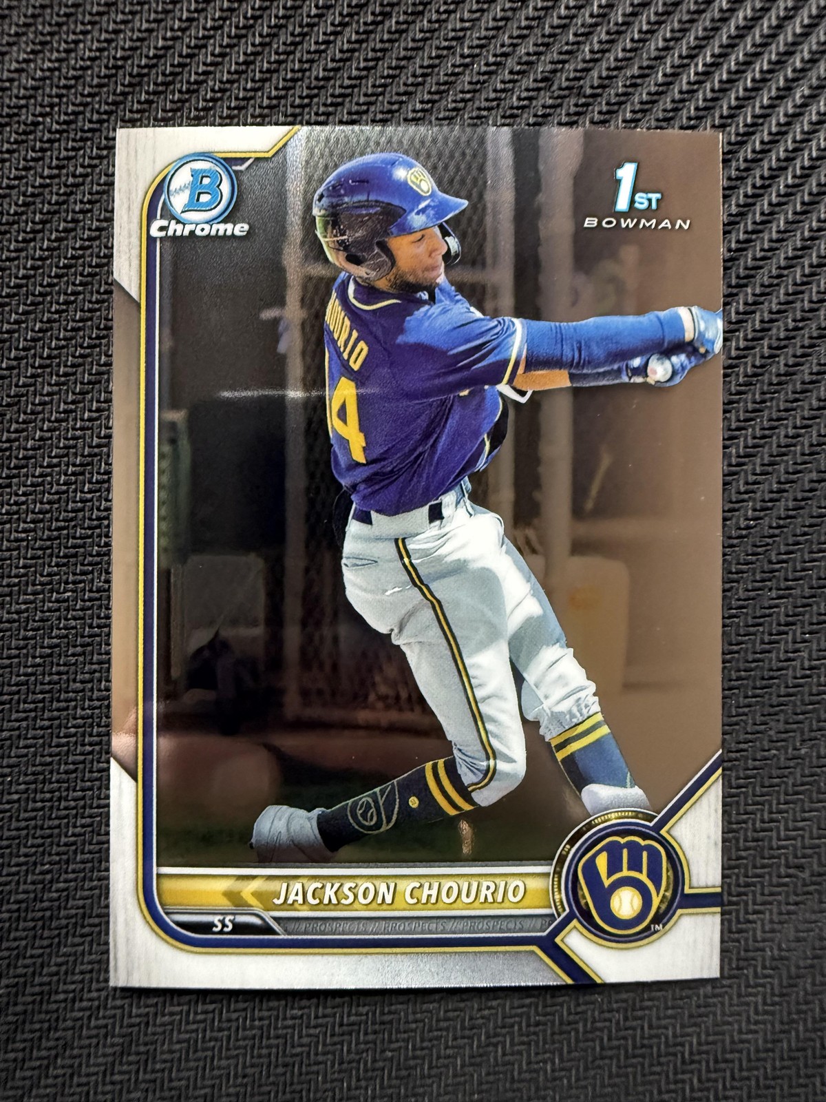 2022 Bowman #BCP-79 Jackson Chourio Chrome Prospects
