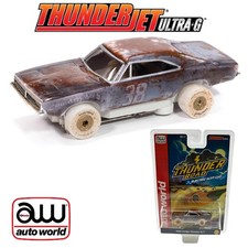 Auto World Thunderjet 1969 Dodge Charger iWheels HO Scale Slot Car