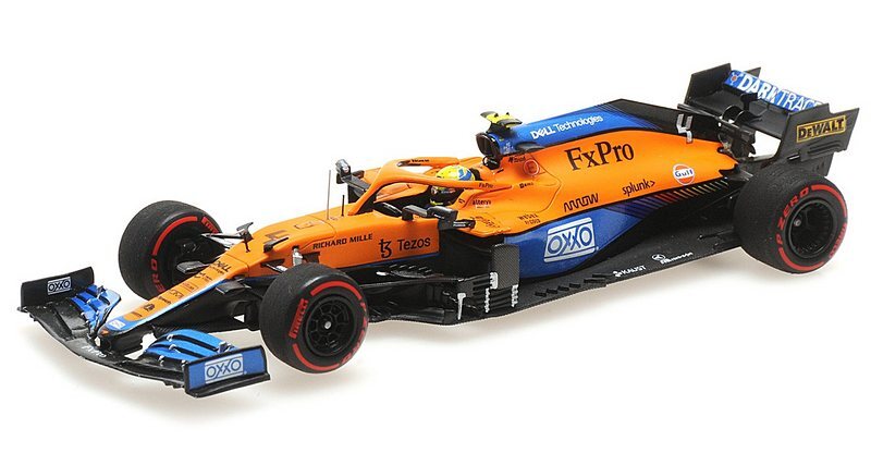 McLaren MCL35M GP Russia 2021 Lando Norris Pole Positi 1:43 MINICHAMPS 537215904