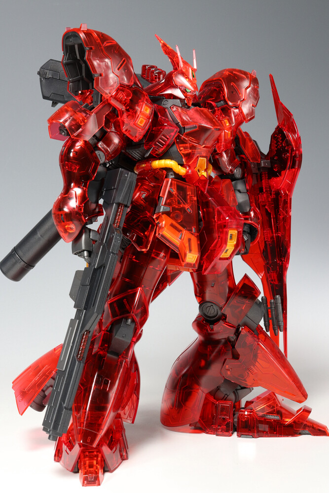 BANDAI Gundam Base Limited RG SAZABI Clear Color 1/144 Plastic