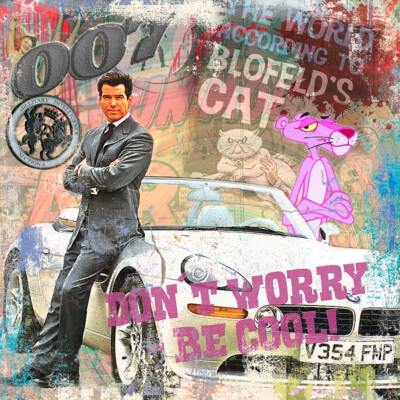 Fine Art Giclée Druck ''Don´t worry'' , limitiert, mit Zertfikat