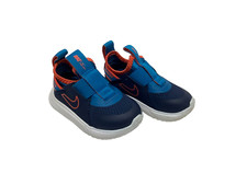 Nike Flex Plus Kids Casual Running Shoe Size 5C Toddler Midnight Navy