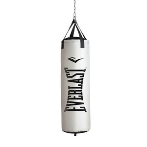 everlast nevatear fitness workout 70 pound heavy boxing punching bag platinum