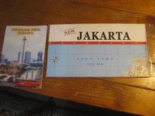 Large Jakarta Wal Map (NEW) 90 cm x 127 cm (With Map Instructions Booklet)